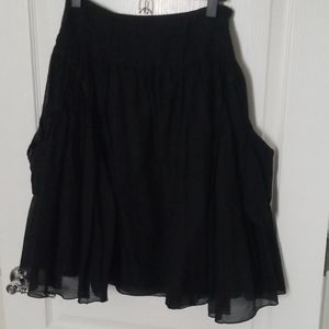 Black Skirt with pockets